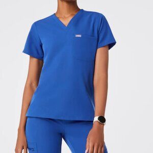 Extreme Blue Scrub Set from Figs (limited edition)